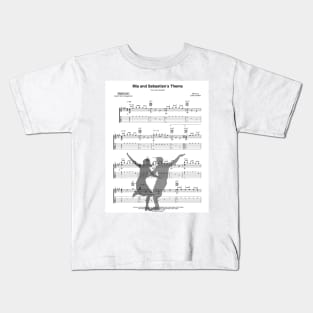 Mia and Sebastian fanart Kids T-Shirt